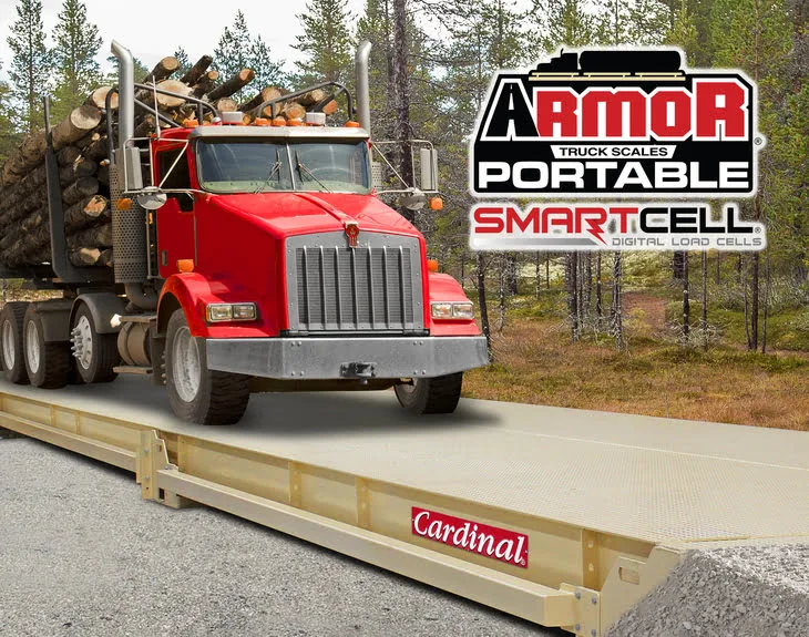 ARMOR Portable Truck Scales with Digital SmartCells