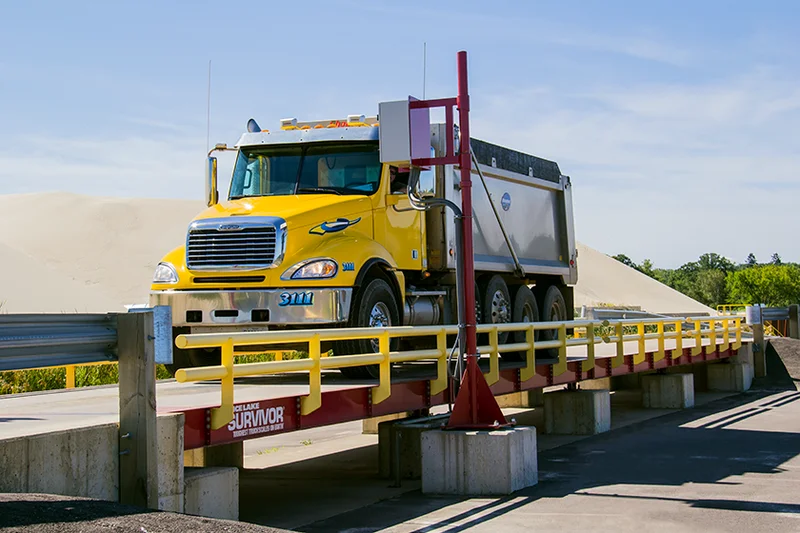 SURVIVOR® OTR Concrete Deck Truck Scale